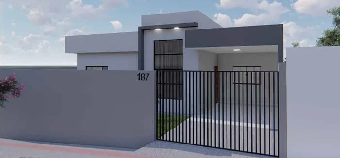 Casa à Venda, 2 Quartos (1 Suíte), Parque do Vale - Ibiporã